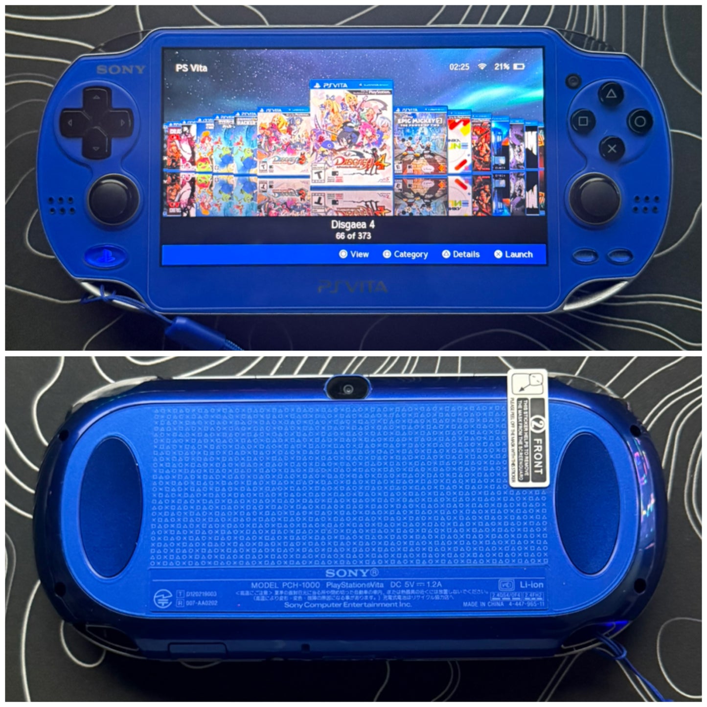Psvita OLED with (Case/Charger/Screen Protector/Wrist Strap/Clear Shell)
